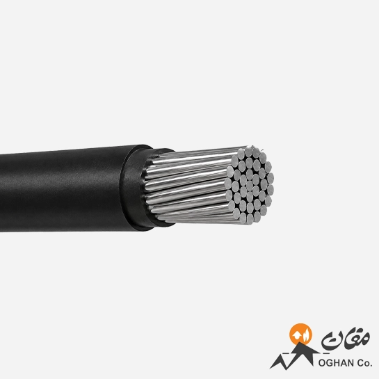 کابل آلومینیوم تک رشته مغان